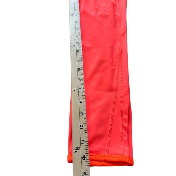 NWT Free People Movement Size Large Bright Coral Legging Size Pockets - Picture 5 of 7